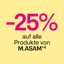 -25% auf alle M. Asam Produkte